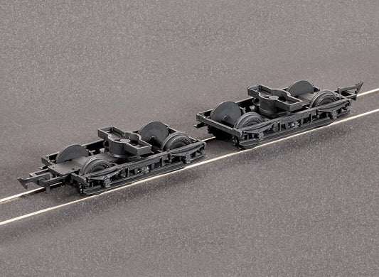 Ratio 107 MR 10ft Coach Bogies & wheels x 2