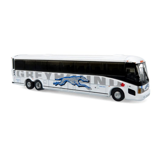 Iconic Replicas 1600570 MCI D4505 Coach Greyhound Canada Shadow Trim, 1/160 Scale *LAST ONE*