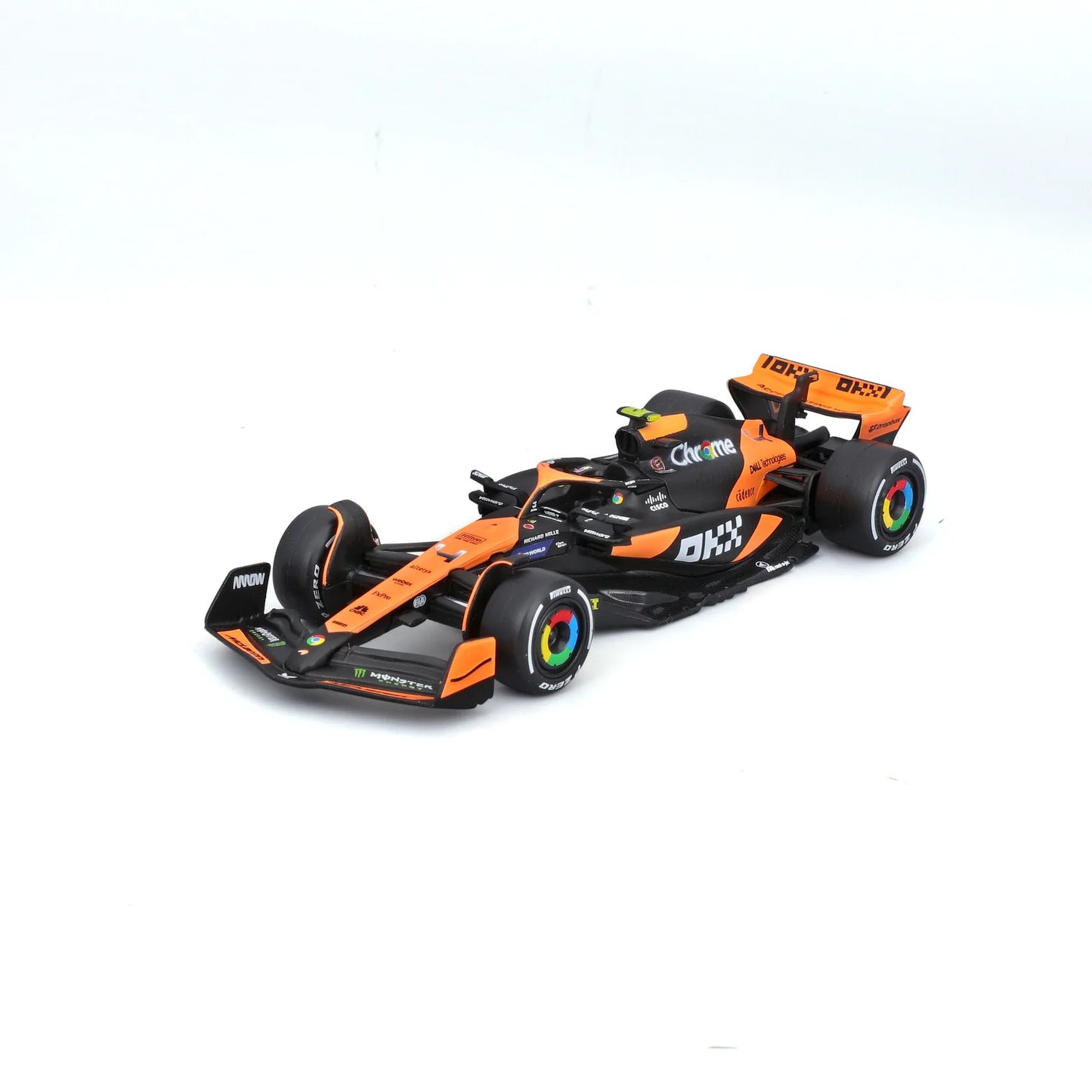 Burago 38541N McLaren F1 MCL38 2024 Norris Pit Pass 1:43 Scale *PRE ORDER £ 24.99*
