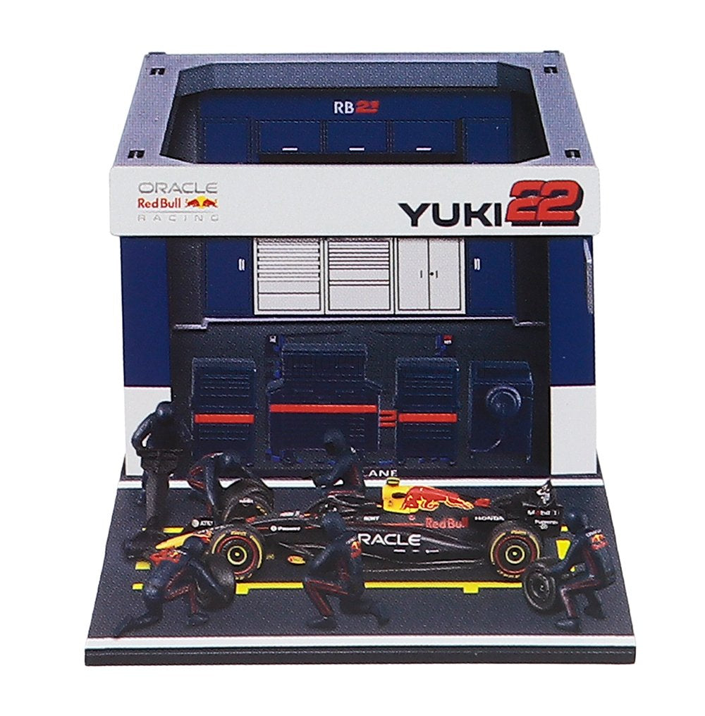 Burago 38459T Red Bull F1 RB21 #22 Yuki Tsunoda 2025 Pit Pass Set 1:43 Scale *PRE ORDER £26.09*