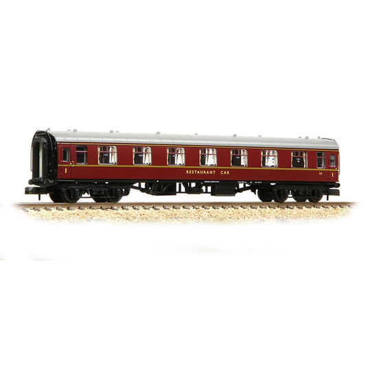 Farish 374-807A BR Mk1 RFO Restaurant First Open BR Crimson & Cream - N Gauge
