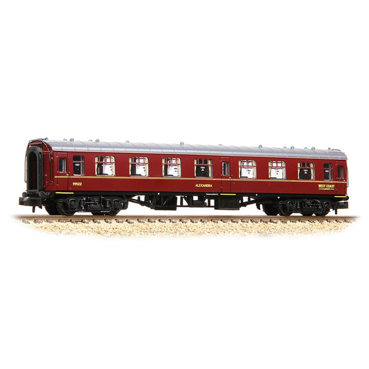 Farish 374-821A BR Mk1 FO First Open 'ALEXANDRA' WCRC Maroon - N Gauge