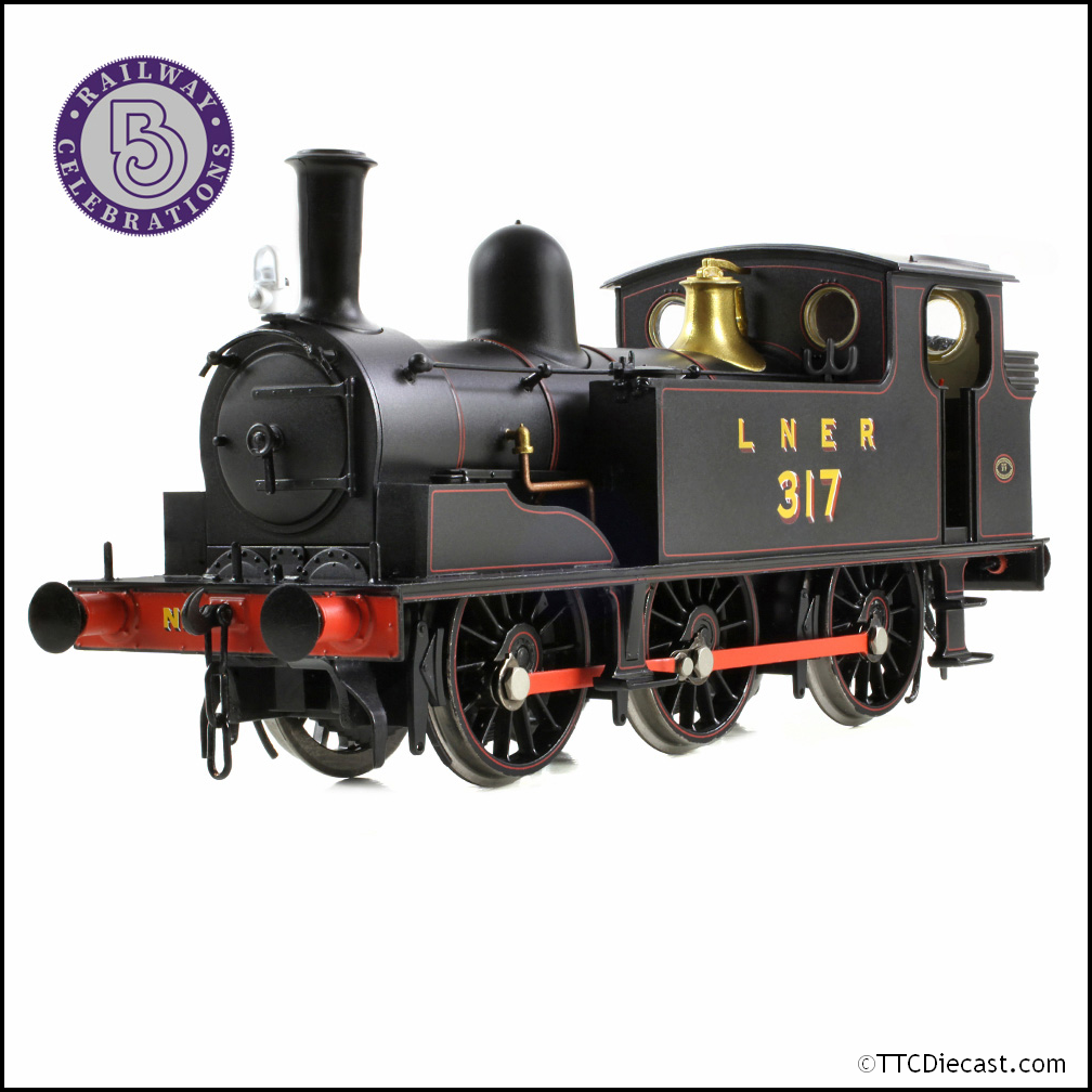 Bachmann 31-066 NER E (J71) Tank 317 LNER Lined Black OO Gauge *PRE ORDER £135.96*