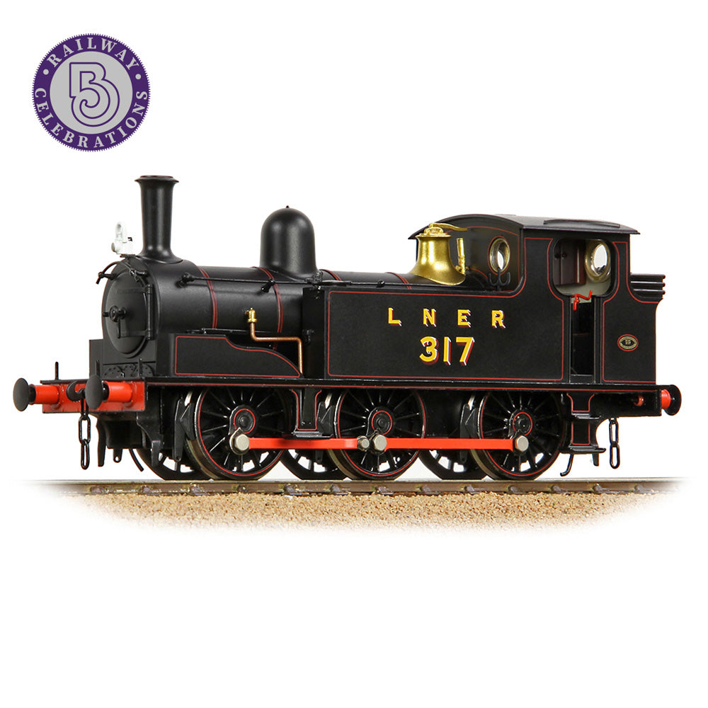 Bachmann 31-066 NER E (J71) Tank 317 LNER Lined Black OO Gauge *PRE ORDER £135.96*