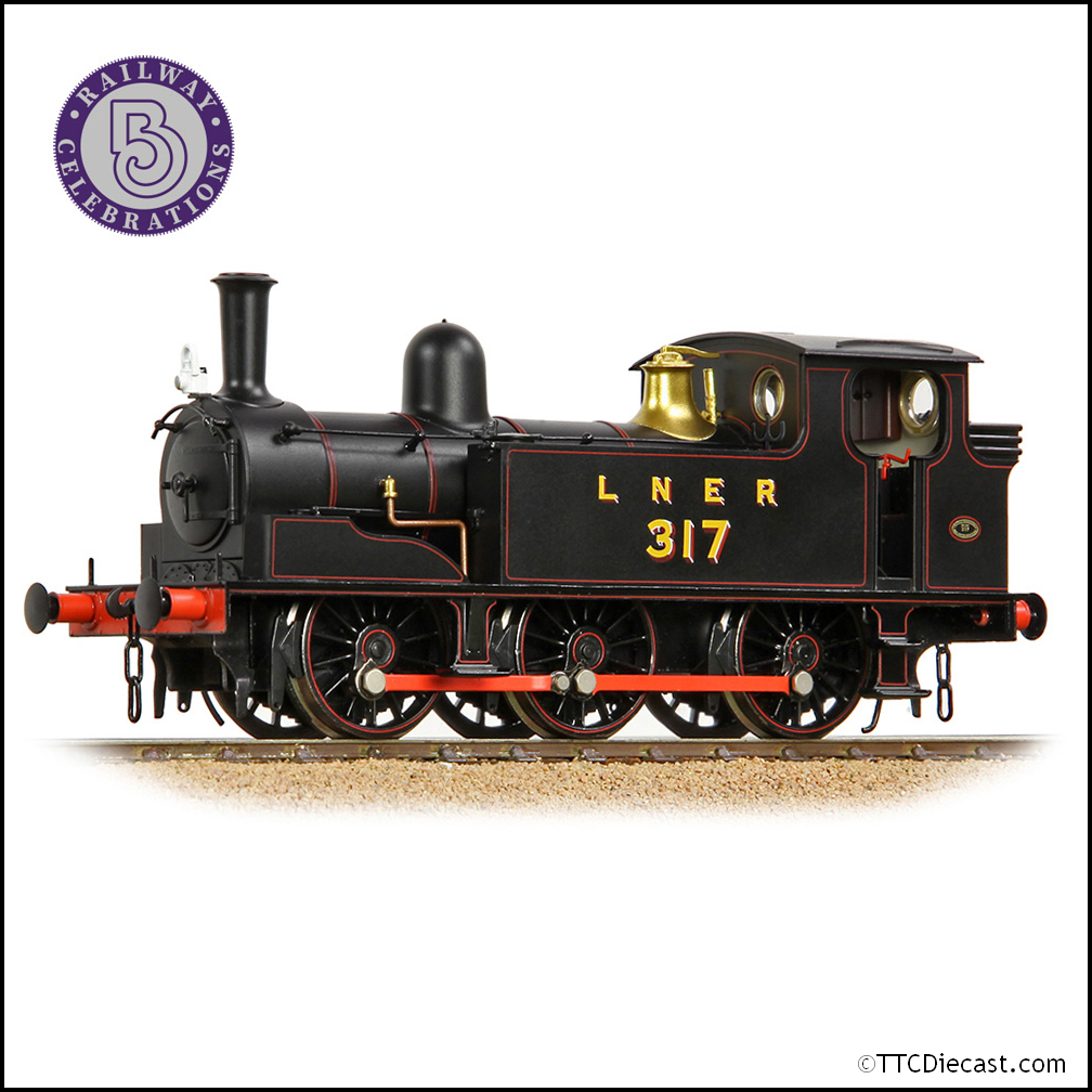 Bachmann 31-066 NER E (J71) Tank 317 LNER Lined Black OO Gauge *PRE ORDER £135.96*