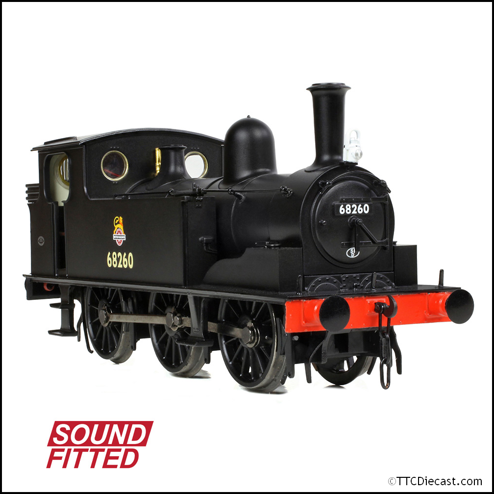 Bachmann 31-069SF NER E (J71) Tank 68260 BR Black (E/Crest) (DCC SOUND) OO Gauge *PRE ORDER £229.46*