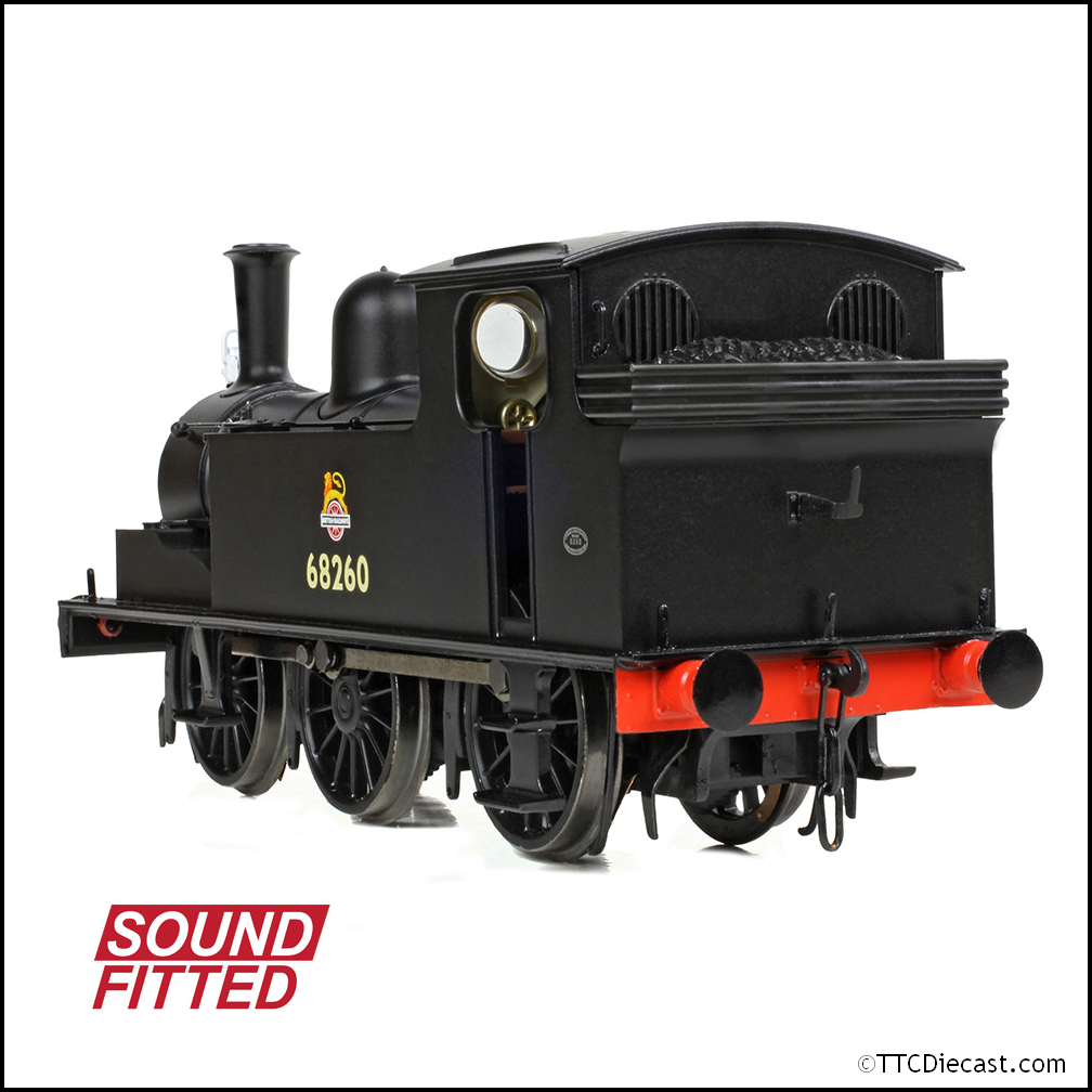 Bachmann 31-069SF NER E (J71) Tank 68260 BR Black (E/Crest) (DCC SOUND) OO Gauge *PRE ORDER £229.46*