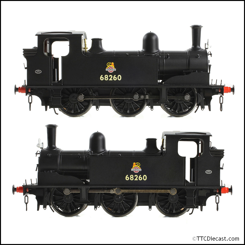 Bachmann 31-069SF NER E (J71) Tank 68260 BR Black (E/Crest) (DCC SOUND) OO Gauge *PRE ORDER £229.46*