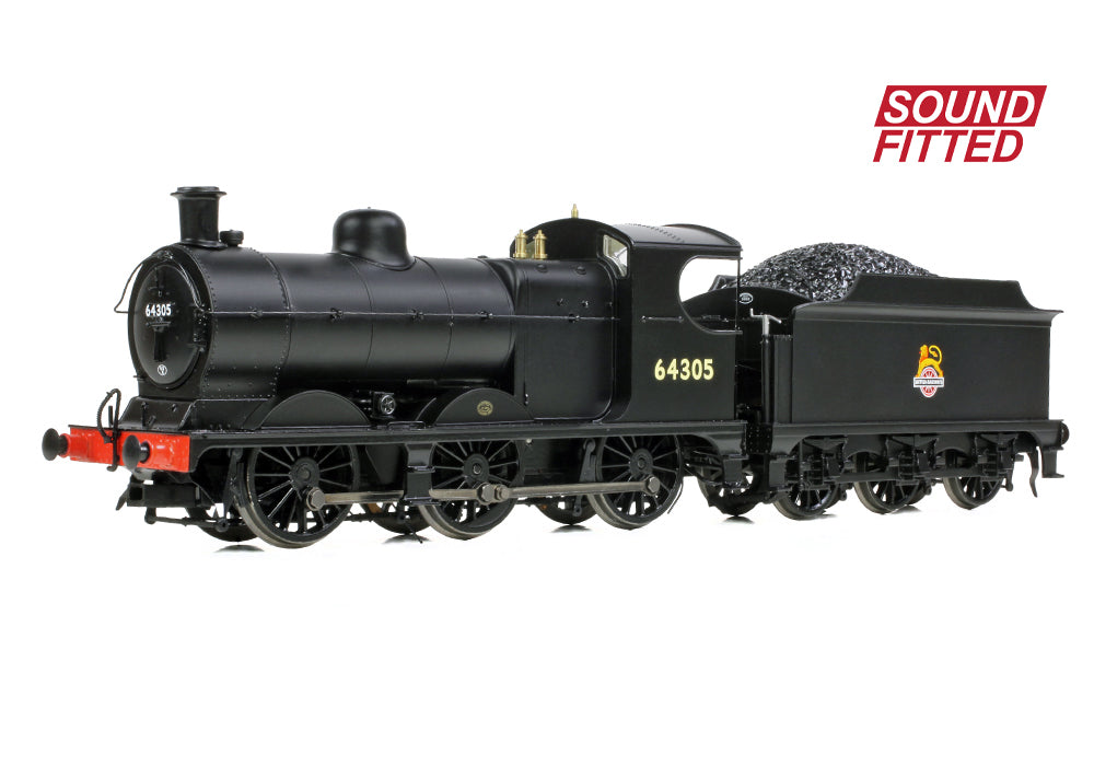 Bachmann 31-319ASF GCR 9J (J11) 64305 BR Black (Early Emblem) SOUND FITTED OO Gauge *PRE ORDER £237.96*