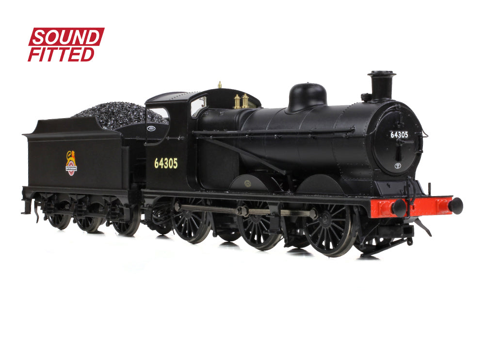 Bachmann 31-319ASF GCR 9J (J11) 64305 BR Black (Early Emblem) SOUND FITTED OO Gauge *PRE ORDER £237.96*