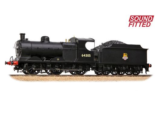 Bachmann 31-319ASF GCR 9J (J11) 64305 BR Black (Early Emblem) SOUND FITTED OO Gauge *PRE ORDER £237.96*