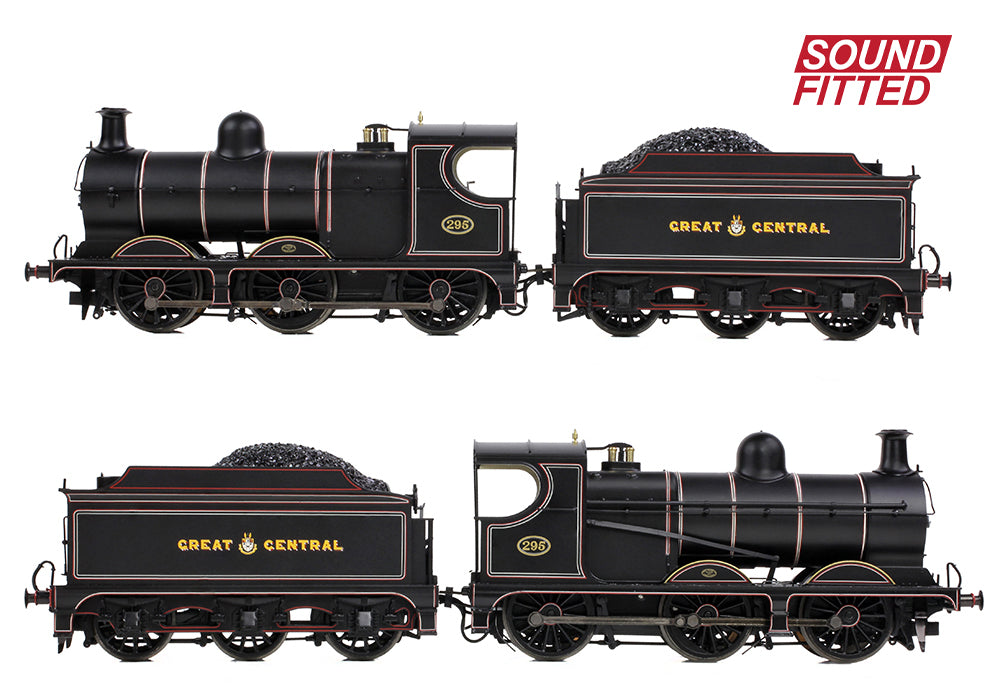 Bachmann 31-322SF GCR 9J 295 GCR Lined Black SOUND FITTED OO Gauge *PRE ORDER £246.46*