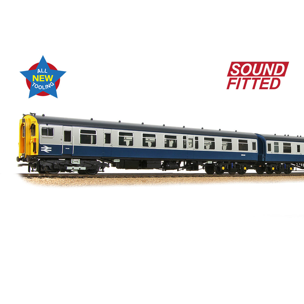 Bachmann 31-421SF Class 411 4-CEP 4-Car EMU (Refurb) 411506 BR Blue & Grey, OO Gauge