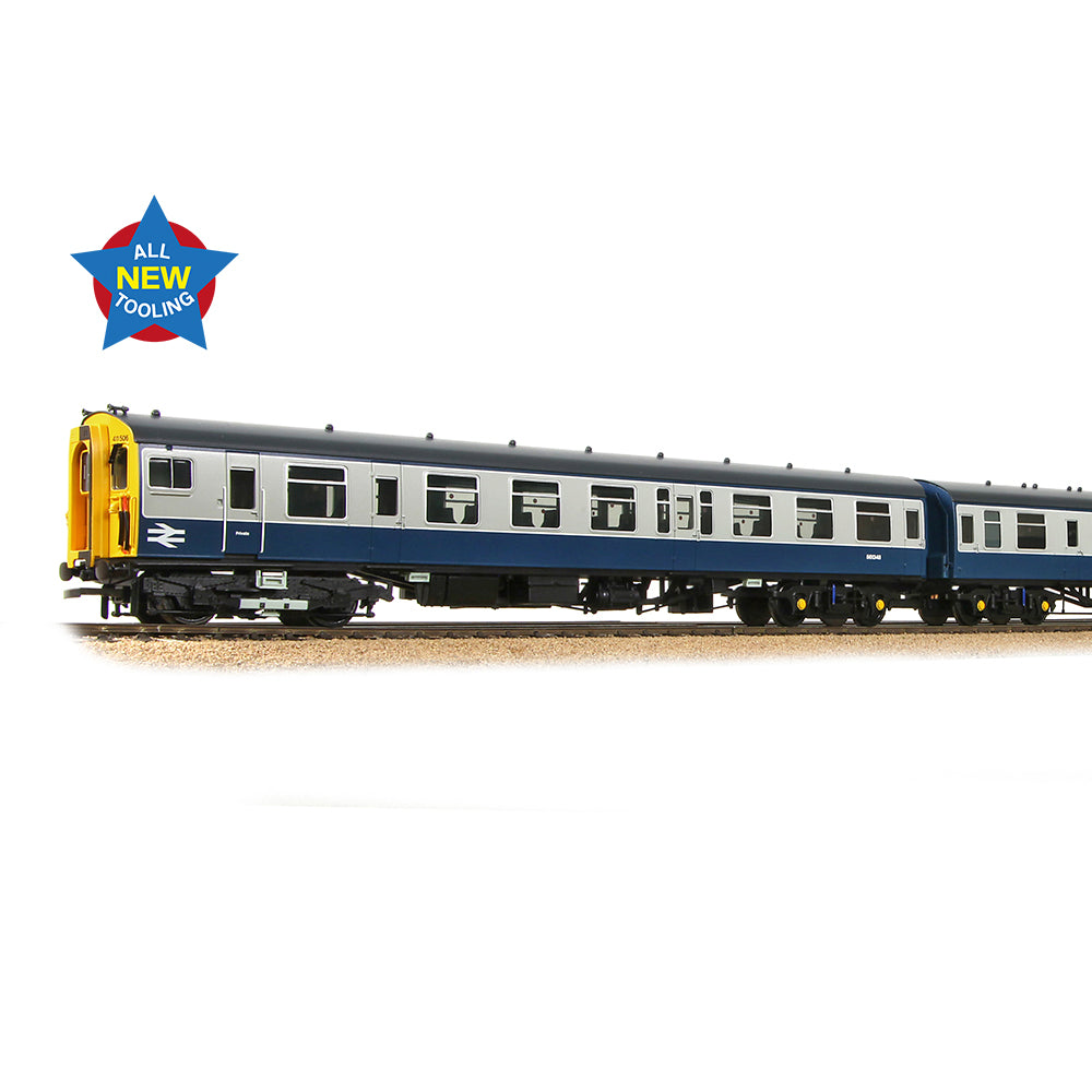 Bachmann 31-421 Class 411 4-CEP 4-Car EMU (Refurb) 411506 BR Blue & Grey, OO Gauge