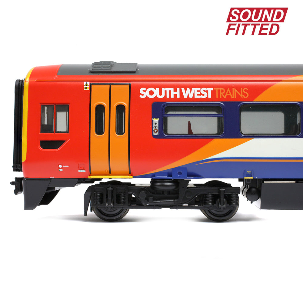 Bachmann 31-495SF Class 158 2-Car DMU 158884 South West Trains, OO Gauge *LAST FEW*