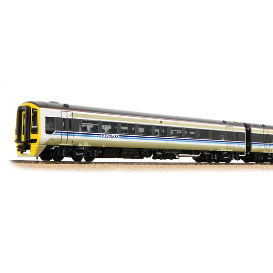 Bachmann 31-496 Class 158 2-Car DMU 158761 BR Provincial (Express) OO Gauge