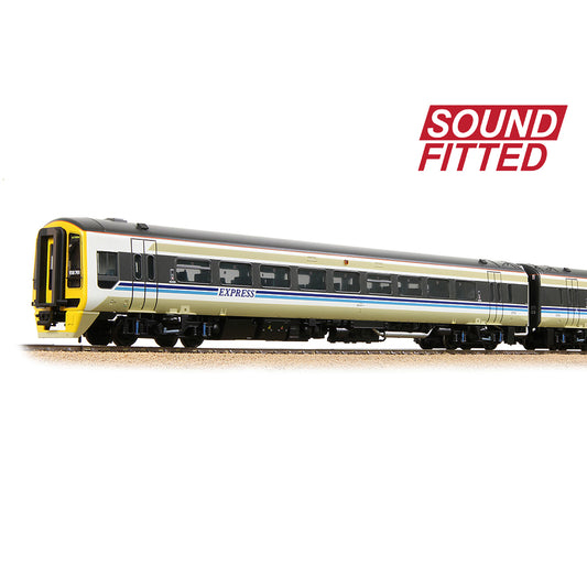 Bachmann 31-496SF Class 158 2-Car DMU 158761 BR Provincial (Express) OO Gauge *LAST FEW*
