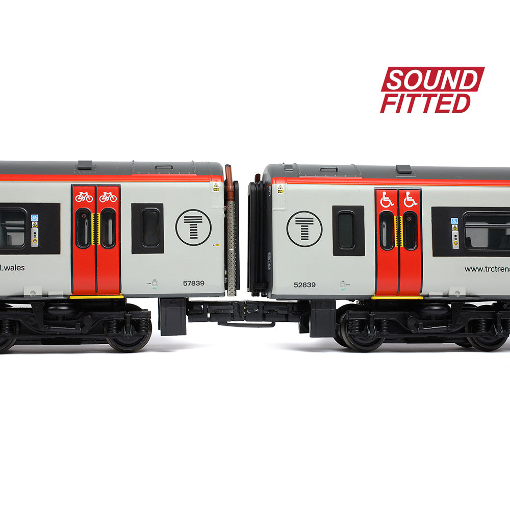 Bachmann 31-497SF Class 158 2-Car DMU 158839 Transport for Wales, OO Gauge *LAST FEW*