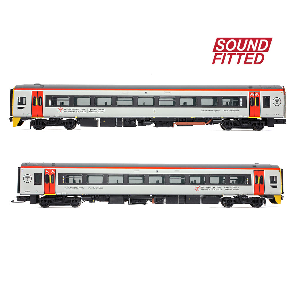 Bachmann 31-497SF Class 158 2-Car DMU 158839 Transport for Wales, OO Gauge *LAST FEW*
