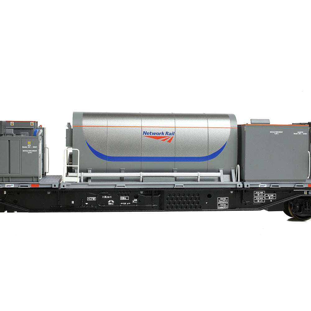 Bachmann 31-578 Windhoff MPV 2-Car Set Network Rail Yellow, OO Gauge