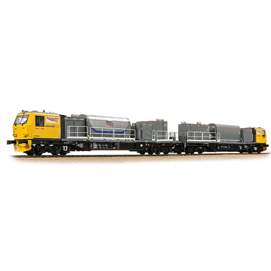 Bachmann 31-578 Windhoff MPV 2-Car Set Network Rail Yellow, OO Gauge