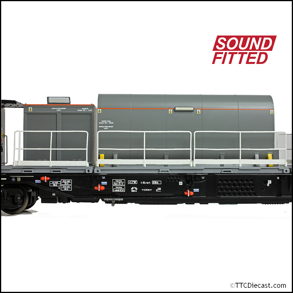 Bachmann 31-578SF Windhoff MPV 2-Car Set Network Rail Yellow, OO Gauge