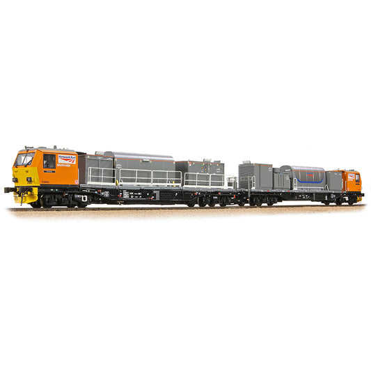 Bachmann 31-579 Windhoff MPV 2-Car Set Network Rail Orange, OO Gauge