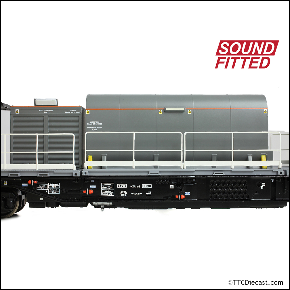 Bachmann 31-579SF Windhoff MPV 2-Car Set Network Rail Orange, OO Gauge