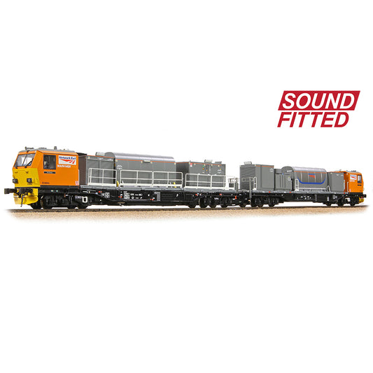 Bachmann 31-579SF Windhoff MPV 2-Car Set Network Rail Orange, OO Gauge