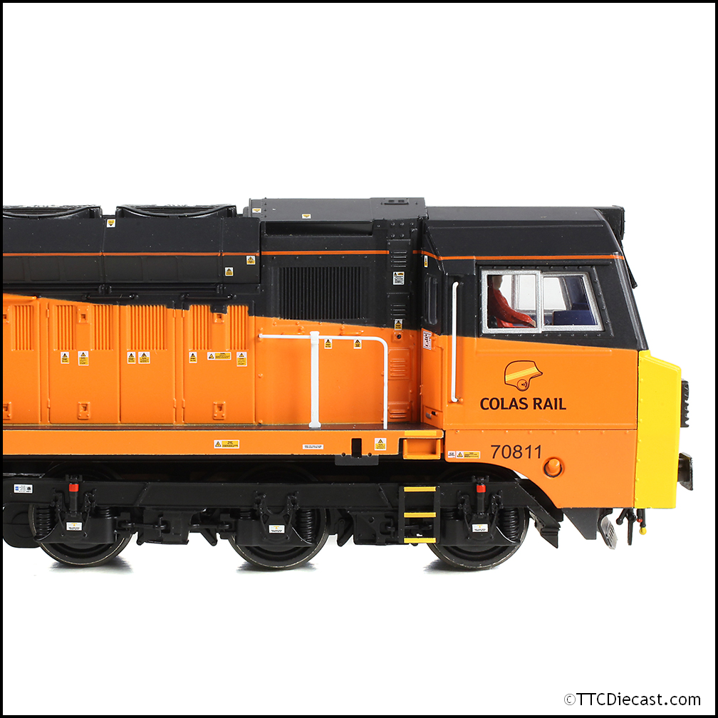 Bachmann 31-591A Class 70 with Air Intake Modifications 70811 Colas Rail Freight, OO Gauge *LAST FEW*