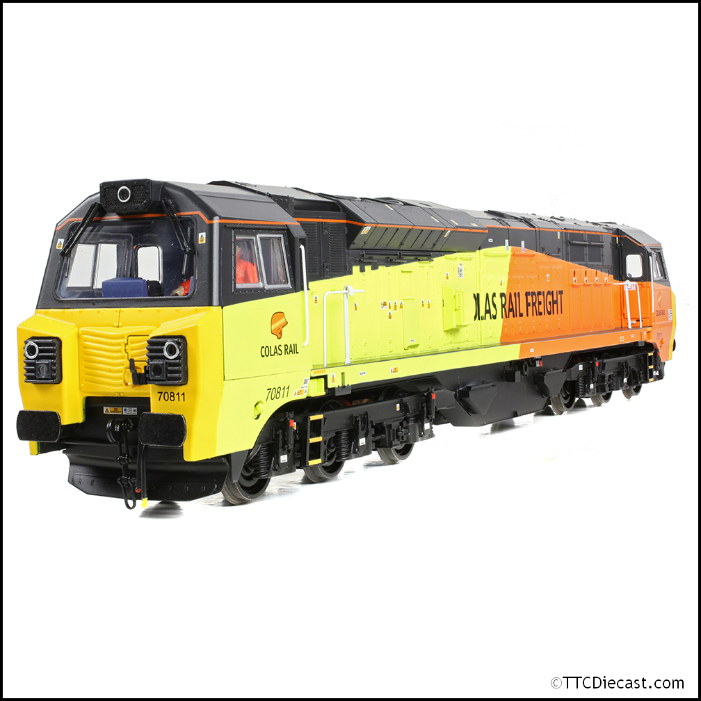 Bachmann 31-591A Class 70 with Air Intake Modifications 70811 Colas Rail Freight, OO Gauge *LAST FEW*