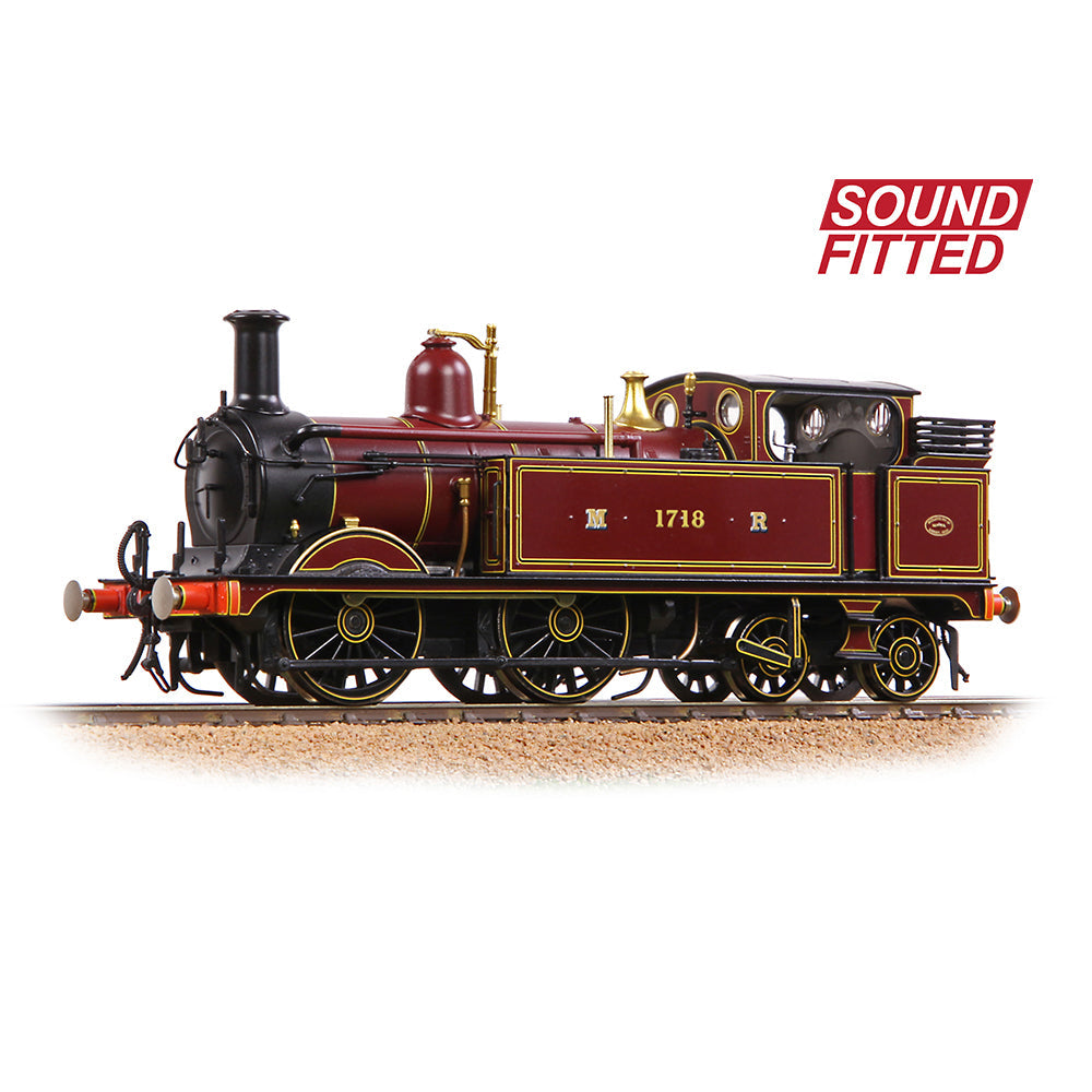 Bachmann 31-740BSF MR 1532 Tank 1718 Midland Railway Crimson Lake, OO Gauge