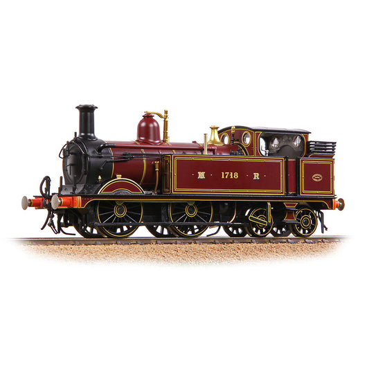 Bachmann 31-740B MR 1532 Tank 1718 Midland Railway Crimson Lake, OO Gauge *LAST FEW*