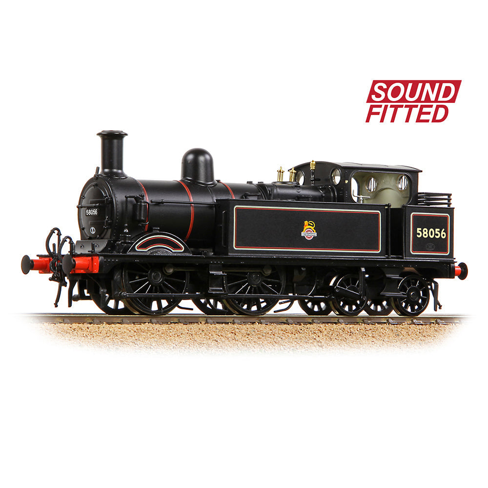 Bachmann 31-742BSF MR 1532 (1P) Tank 58056 BR Lined Black (Early Emblem), OO Gauge