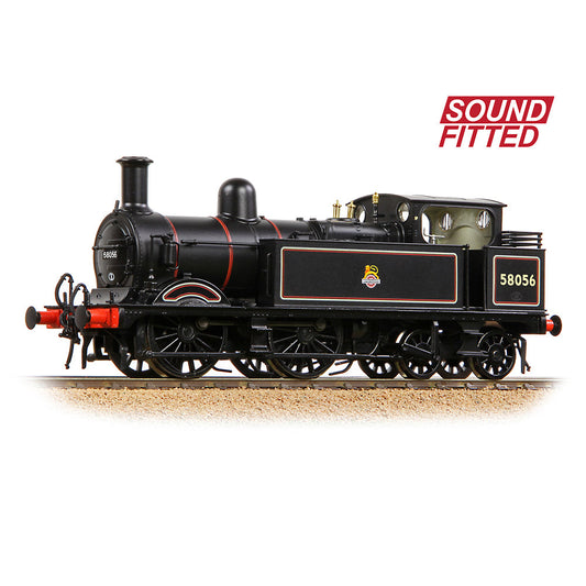 Bachmann 31-742BSF MR 1532 (1P) Tank 58056 BR Lined Black (Early Emblem), OO Gauge