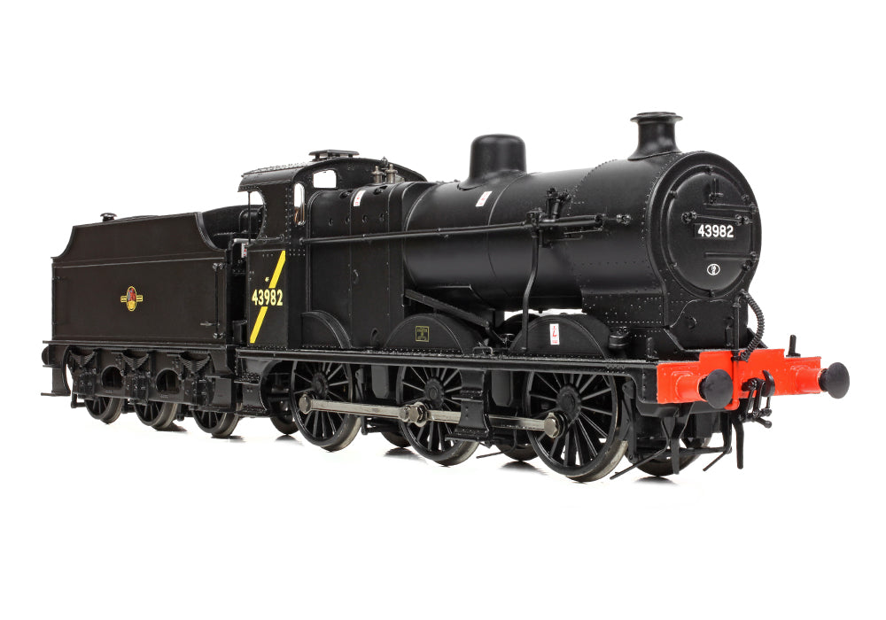 Bachmann 31-884A MR 3835 (4F) with Fowler Tender 43982 BR Black (Late Crest) OO Gauge
