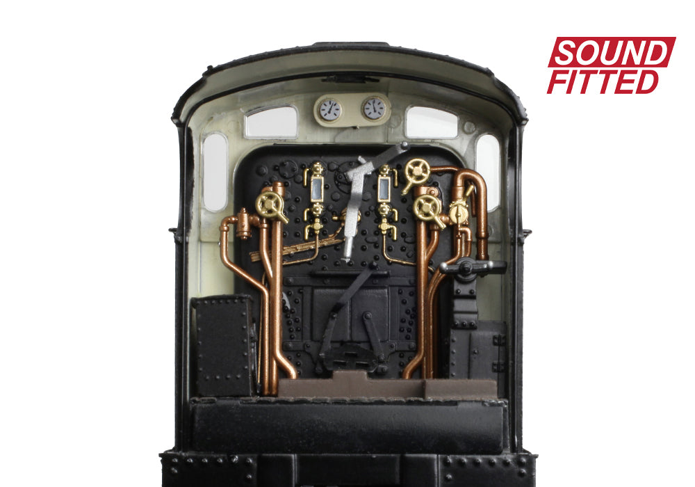 Bachmann 31-884ASF MR 3835 (4F) with Fowler Tender 43982 BR Black (Late Crest) SOUND FITTED OO Gauge