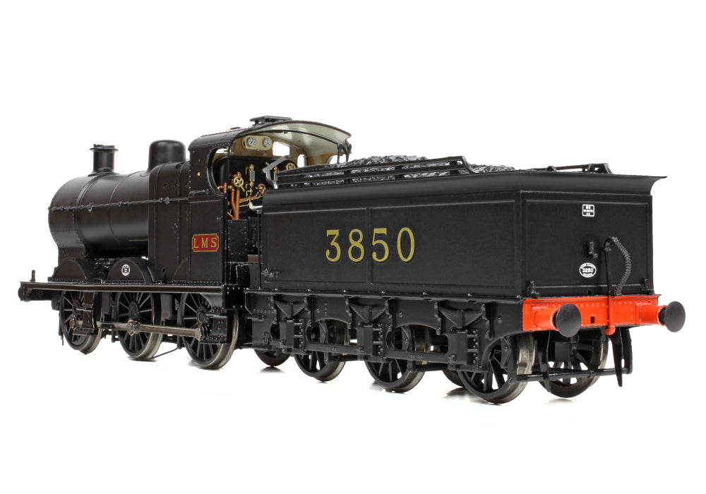 Bachmann 31-885 MR 3835 (4F) with Johnson-Deeley Tender 3850 LMS Black (MR Numerals) OO Gauge