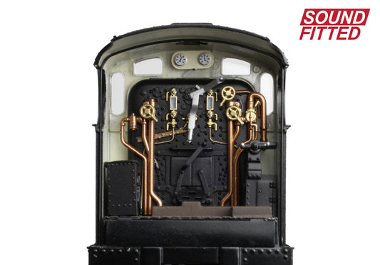 Bachmann 31-885SF MR 3835 (4F) with Johnson-Deeley Tender 3850 LMS Black (MR Numerals) SOUND FITTED OO Gauge