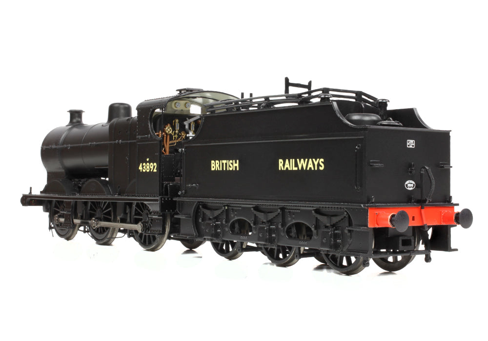Bachmann 31-886 MR 3835 (4F) with Fowler Tender 43892 BR Black (British Railways) OO Gauge