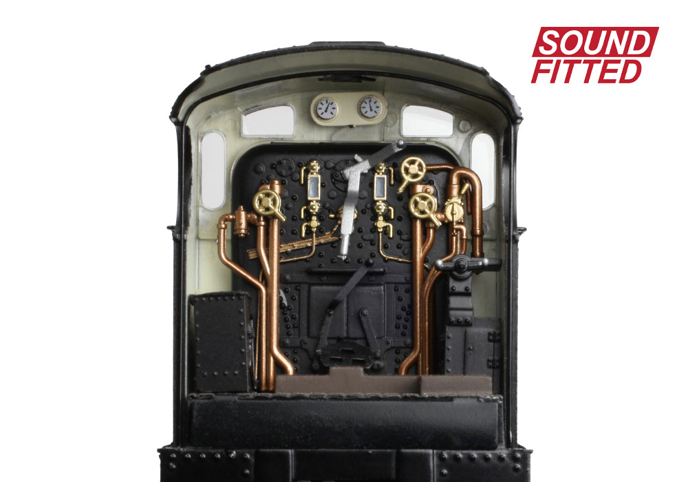 Bachmann 31-886SF MR 3835 (4F) with Fowler Tender 43892 BR Black (British Railways) SOUND FITTED OO Gauge