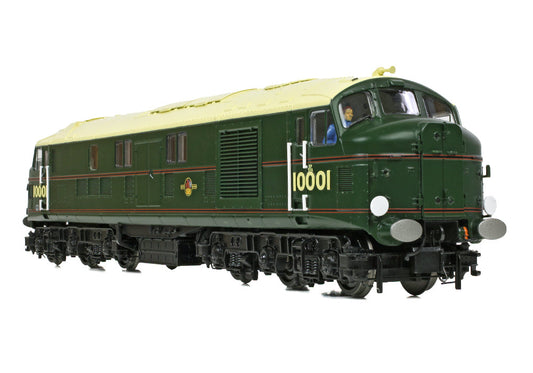 Bachmann 31-995A LMS 10001 BR Lined Green (Late Crest) OO Gauge