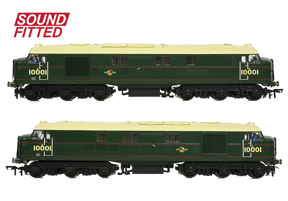 Bachmann 31-995ASF LMS 10001 BR Lined Green (Late Crest) SOUND FITTED OO Gauge