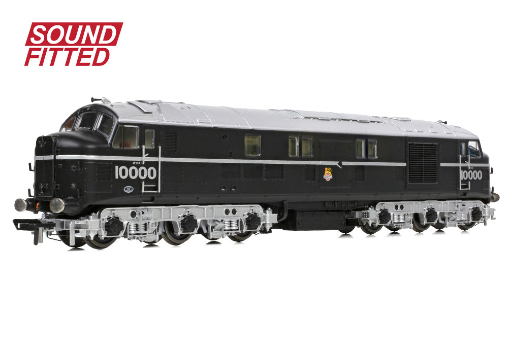 Bachmann 31-999ASF LMS 10000 BR Black (Early Emblem) SOUND FITTED OO Gauge