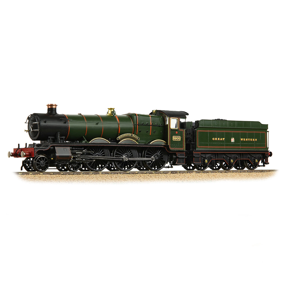 Bachmann 32-004A GWR 49XX 'Hall' 5900 'Hinderton Hall' Lined Green (GW Crest), OO Gauge