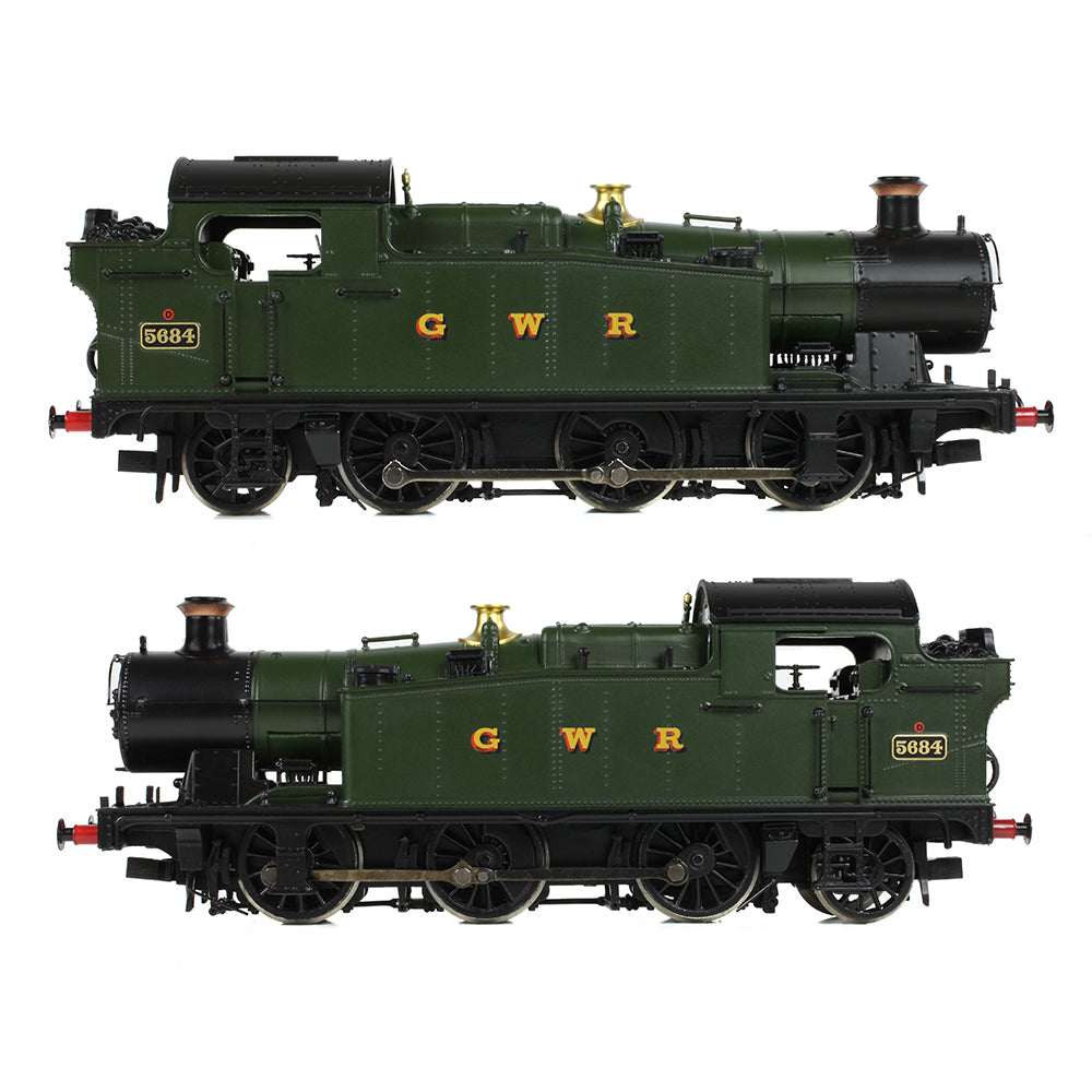 Bachmann 32-084A GWR 56XX Tank 5684 GWR Green (GWR), OO Gauge