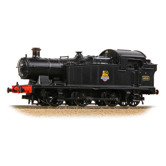 Bachmann 32-085A GWR 56XX Tank 6619 BR Black (Early Emblem), OO Gauge