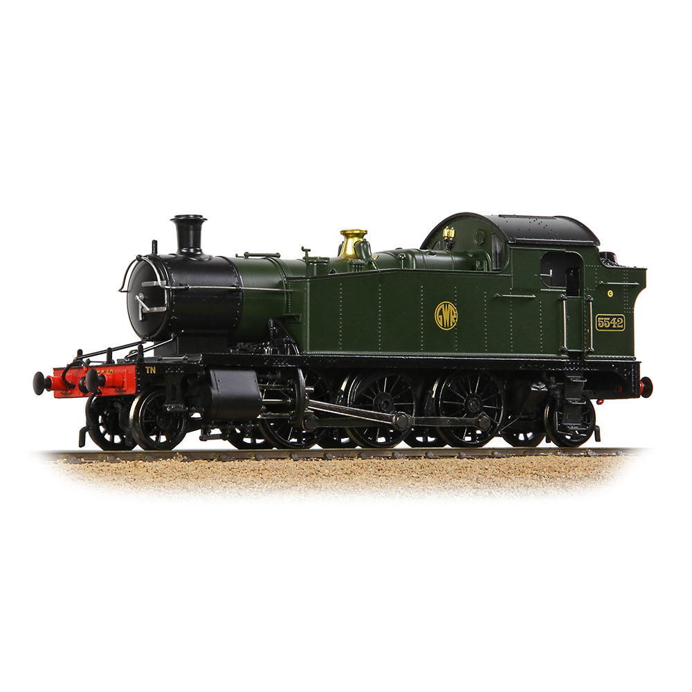 Bachmann 32-141 GWR 4575 Prairie Tank 5542 GWR Green (Shirtbutton), OO Gauge