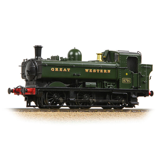 Bachmann 32-204A GWR 8750 Pannier Tank 8791 GWR Green (Great Western) - OO