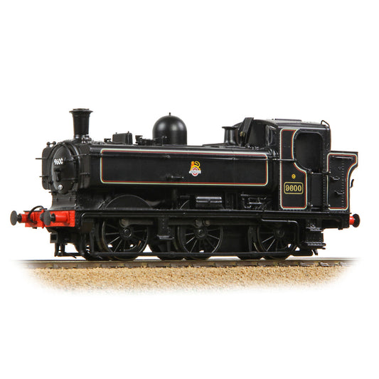Bachmann 32-205B GWR 8750 Pannier Tank 9600 BR Lined Black (Early Emblem) - OO